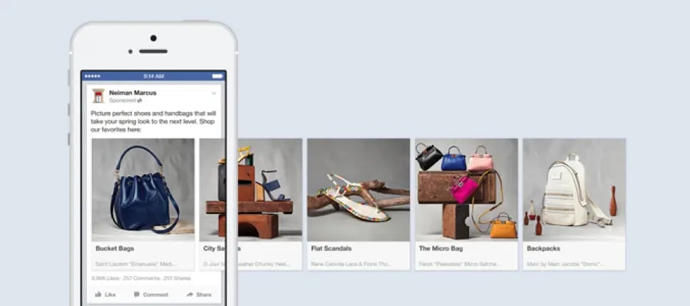 Facebook Carousel Ads