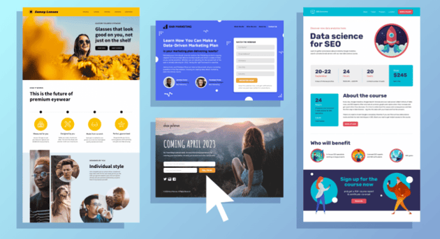 Landing page