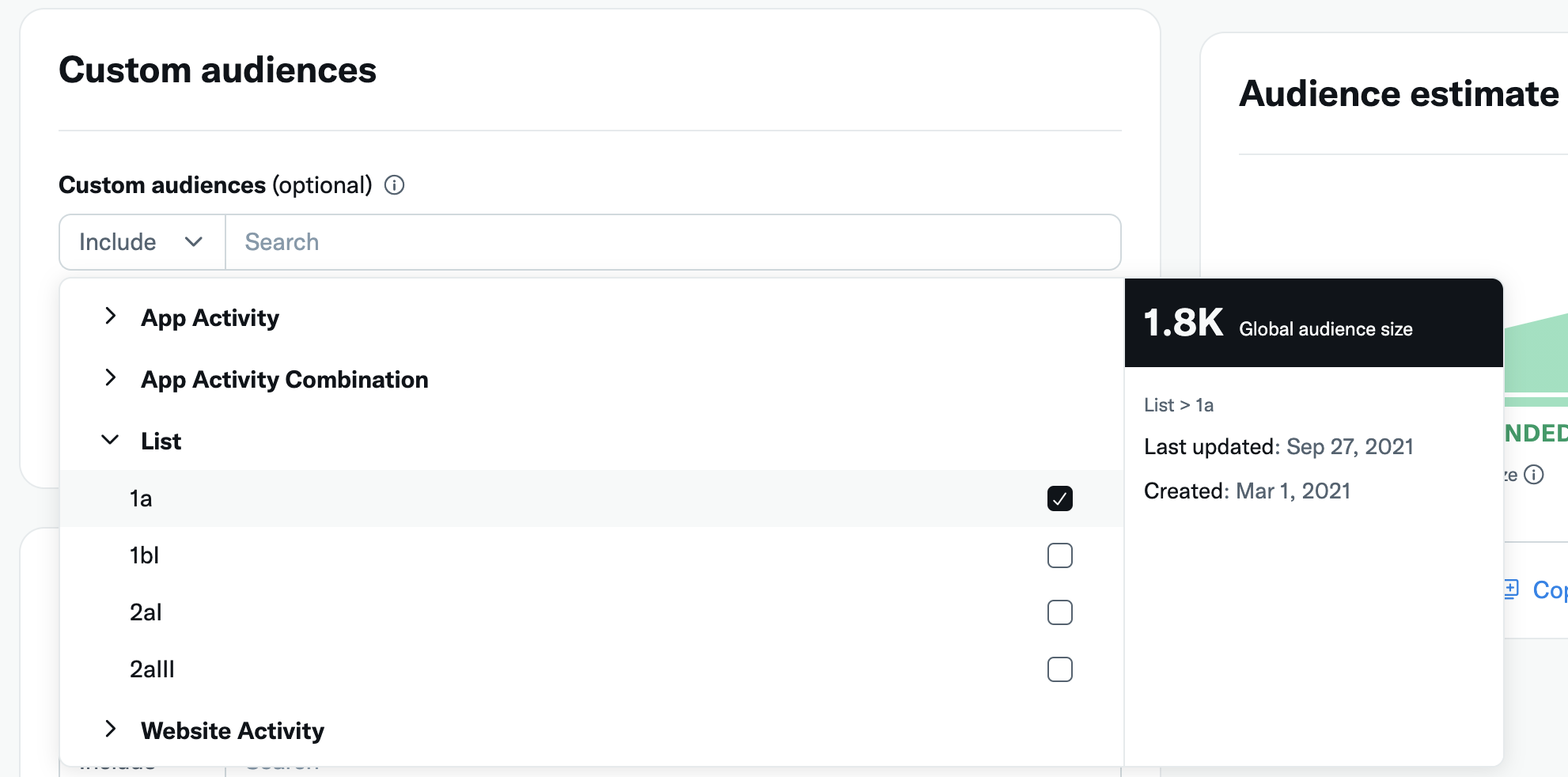 Twitter Custom Audiences